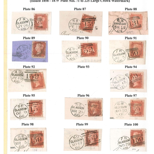 437 - UK Collections; 1840-1970 m. & u. collection in 