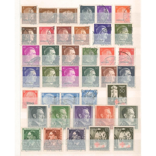 45 - Collections; Europe; medium stockbook of mixed countries inc. Italy 1932 Fascist March set heavy m.m... 