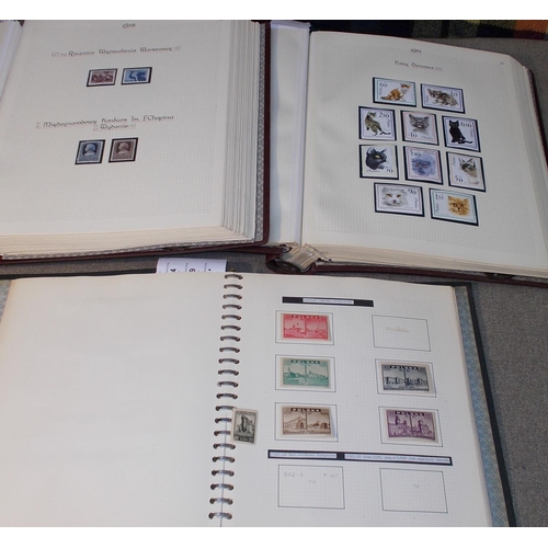 307 - Poland; 1954-67 mint collection in two large Rapkins albums, neatly written-up (in Polish). Good lev... 