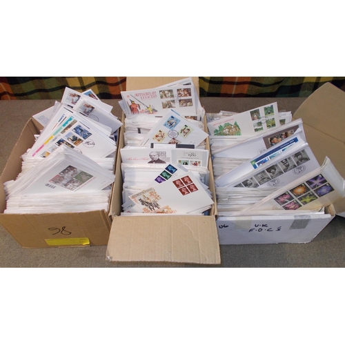 394 - UK; First Day Covers; [This, and the following three lots, are a clear-out of our own bulk stock of ... 