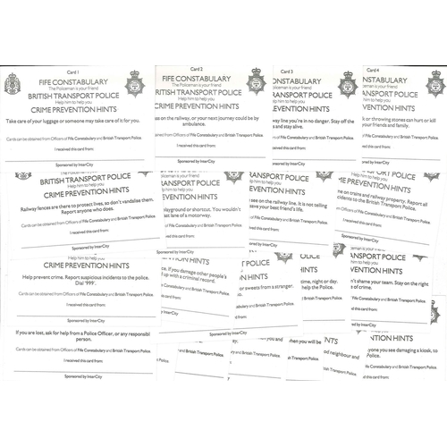 622 - Trade Cards; Fife Police; 1990 