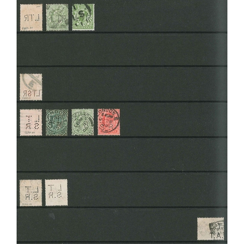 440 - UK Perfins; Letter L, QV to KG6, in two volumes. (c.3,900 items).