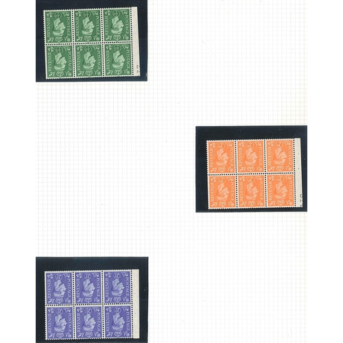 370 - UK; 1937-52 useful selection of booklet panes on pages, mainly u.m., and all complete but for five w... 