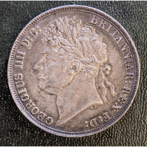 110 - Coins; UK; 1821 crown, 