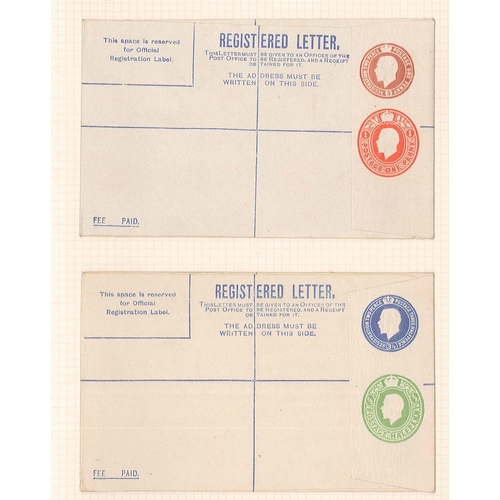 490 - UK Covers; Postal Stationery; 1844-1942 collection on m. & u. items, the best probably a group o... 