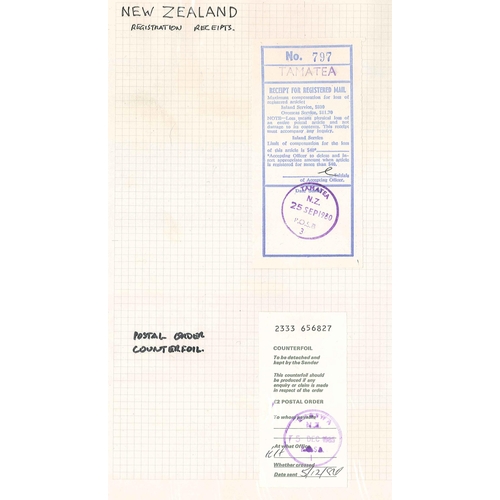 285 - New Zealand; Cinderella; wide mix in album of mainly publicity labels, some poster stamps, railway s... 