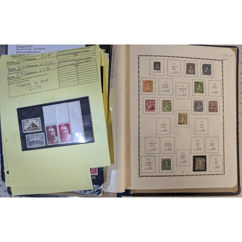 78 - Mixed Lots; Europe; Switzerland collection in old printed album, from earlies to 1985, the majority ... 