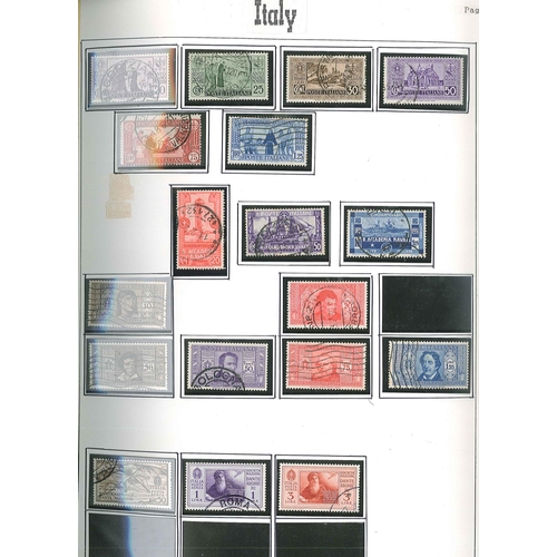 249 - Italy; 1863-1992 m. & u. collection in large binder, with some medium values in 1920s/30s, mint ... 