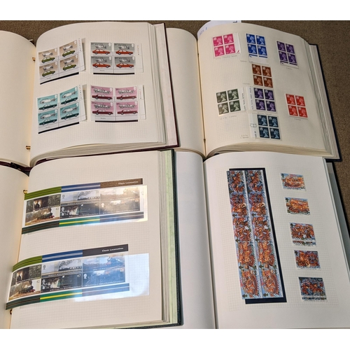 502 - UK Collections; 1969-2012 (Dahl) mint and used collection in ten volumes. Mint is nearly all u.m., w... 