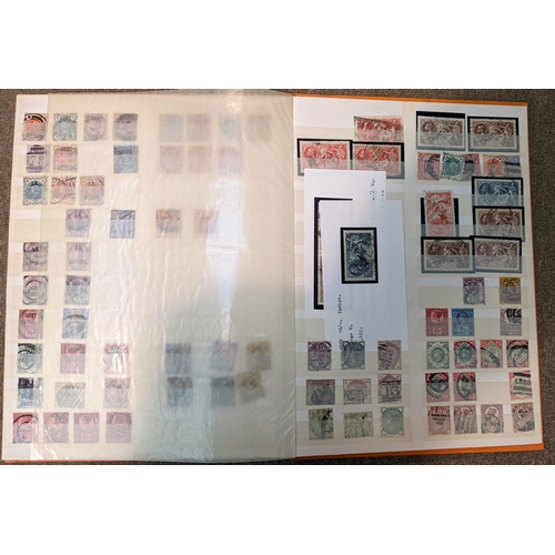 506 - UK Mixed Lot; varied lot with stockbook inc. four KG6 bkt. panes, a good range of m. & u. Downey... 