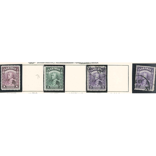 1754 - Sarawak; 1892-1955 m. & u. range on four pages. Cat.£65. (41)