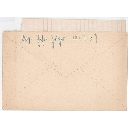 1408 - Germany; 1940 (17 June) Feldpost cover from River Marne area to Vienna, with letter.... 