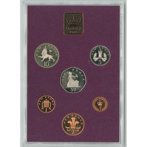 1039 - Coins; UK; 1980 proof set.