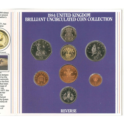 1040 - Coins; UK 1984 uncirculated set.