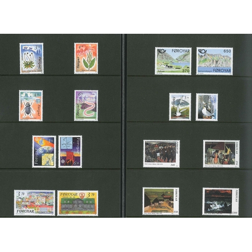 1354 - Faroe Islands; 1991 year pack with 16 u.m. stamps.