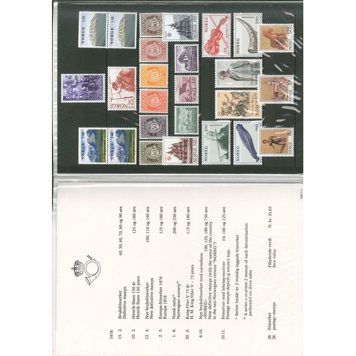 1686 - Norway; 1978 year pack with 26 u.m. stamps.