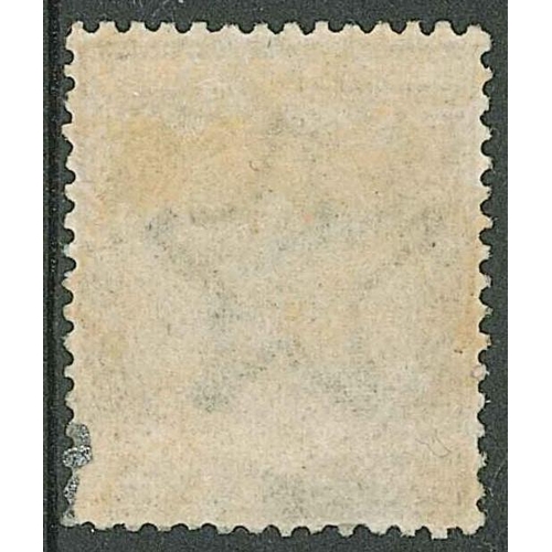 196 - India; 1882-90 ½a showing the double impression, lightly mounted mint. Overall fine but with a coupl... 