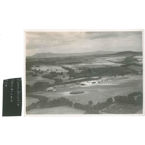 1271 - Photographs; 1928/29 aerial photo of Donibristle Aerodrome, Fife (now covered by mainly industrial b... 