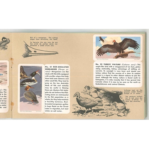 1173 - Trade Cards; Brooke Bond (Canada); 1965 Birds of North America set (48) stuck in to printed album. C... 