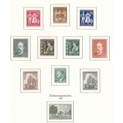 171 - Germany; Second World War Occupations; mainly fine m.m. collection on Lighthouse printed pages (comp... 