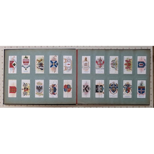 1140 - Cigarette Cards; Wills; 1903-6 album of Borough Arms (200) generally fine/v.f.... 