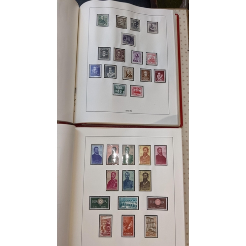 242 - Spain; 1936-71 mint collection in two Lindner hingeless albums (old style pages), fairly complete as... 