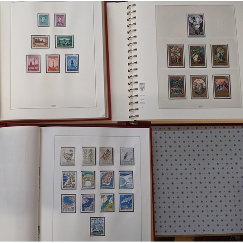 272 - Yugoslavia; 1944-80 mint collection in three Lindner hingeless albums (first two with old-style page... 