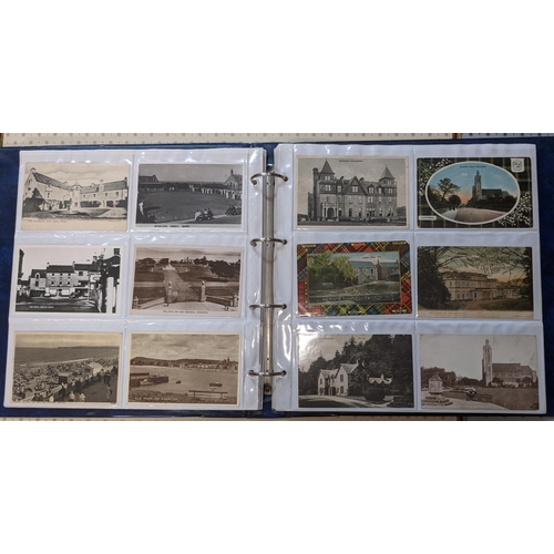 101 - Postcards; Scotland; album of c.300 mixed topographical, generally not common views while not partic... 