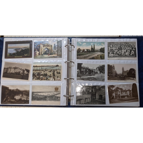 101 - Postcards; Scotland; album of c.300 mixed topographical, generally not common views while not partic... 