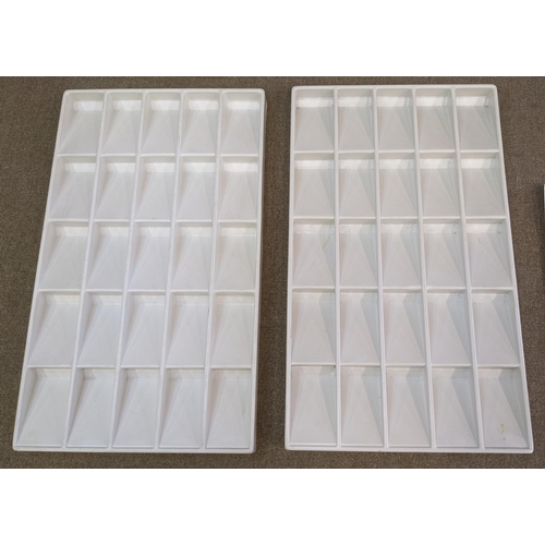 1288 - Supplies; two sorting trays, each c.45cm x 26cm.