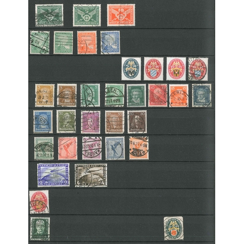 163 - Germany; 1872-1944 collection in stockbook. Starts with a selection of various Eagles (mixed conditi... 