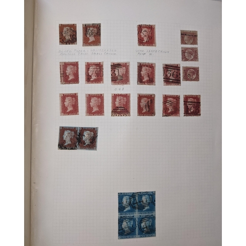 383 - UK Collections; 1841-1953 m. & u. colln. in album. Includes; a few QV inc. penny red with 