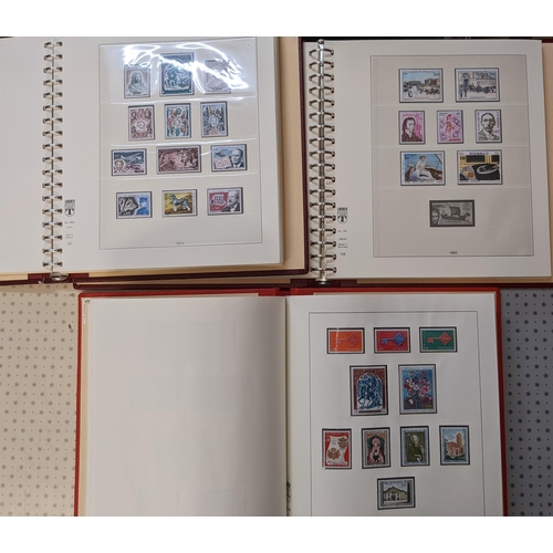 214 - Monaco; 1960-82 u.m. collection in three Lindner hingeless albums (earliest in old-style pages). App... 