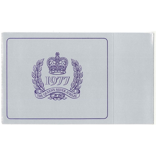 1013 - Commonwealth; Omnibus; 1977 Silver Jubilee presentation folder by Harrison & Sons containing 11 ... 
