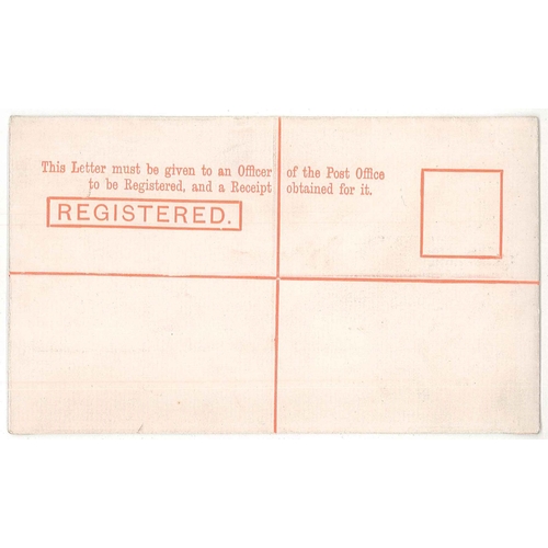 1249 - Australian States; Victoria; 1891-93 3d registered envelope unused (laid paper).... 