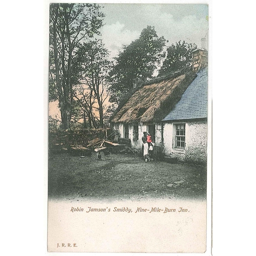 1152 - Postcards; Scotland; Midlothian; 1905 real photographic card of 