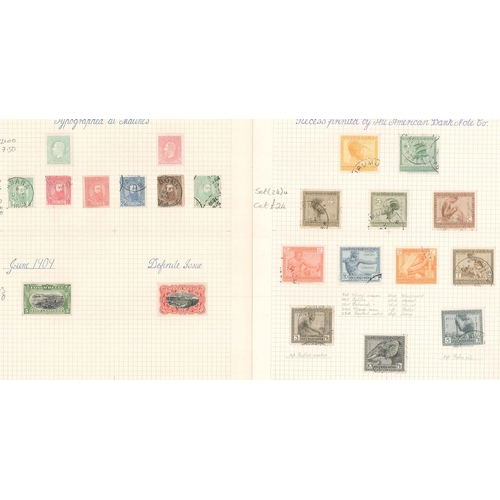 121 - Belgian Congo; useful little bundle of fifteen pages from different collections with mint and used o... 