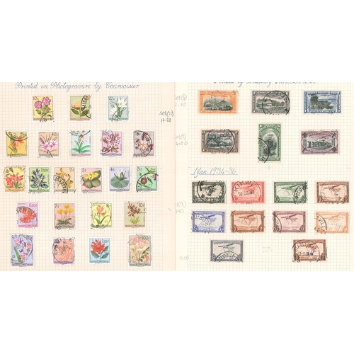 121 - Belgian Congo; useful little bundle of fifteen pages from different collections with mint and used o... 