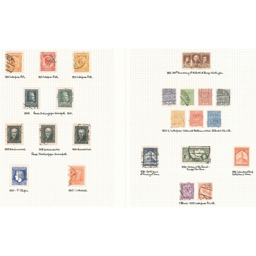 293 - Poland; 1919-39 m. & u. collection on pages, mainly in sets, and inc. 1922-23 Miner etc. set (20... 