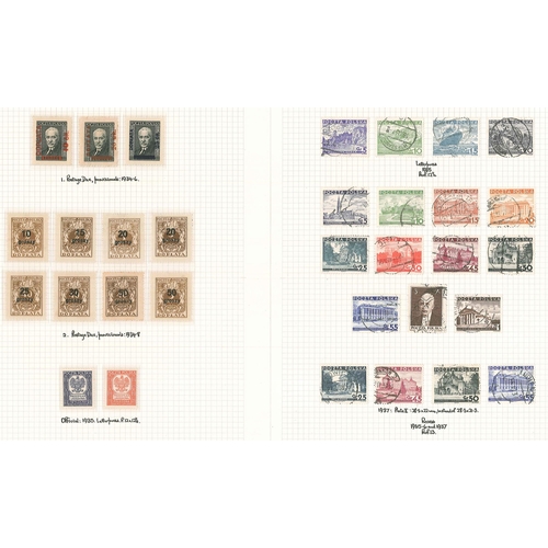 293 - Poland; 1919-39 m. & u. collection on pages, mainly in sets, and inc. 1922-23 Miner etc. set (20... 