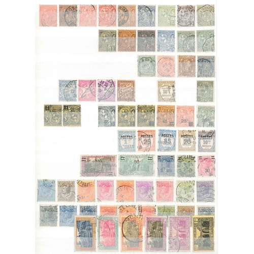 264 - Monaco; 1885-1960s useful mint and used selection on stockleaves with better items inc. 1885 1c m.m.... 