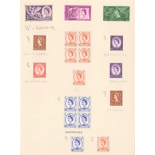 411 - UK Collections; 1841-1968 collection in album with scattered ranges earlier, better in KG6 and QE, t... 