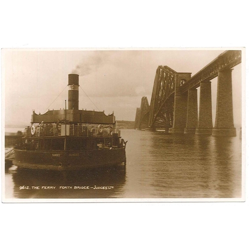 1171 - Postcards; Scottish Shipping; two unused sepia cards showing the ferries 