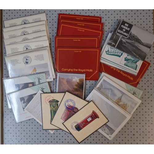 58 - Postcards; box of modern cards comprising UK Royal Mail regional cards (c.100), National Postal Muse... 