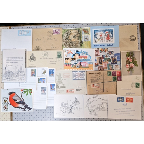 1523 - Finland; c.1917-64 seln. of covers and cards (14), plus modern maxi-cards etc. (c.40).... 