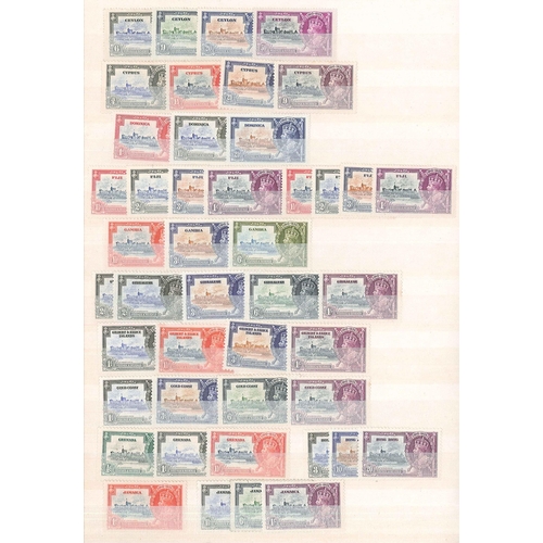 19 - Commonwealth; Omnibus; 1935 Silver Jubilee mixed mint (mainly l.m.m./m.m.) lot on stockleaves and a ... 