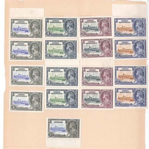 19 - Commonwealth; Omnibus; 1935 Silver Jubilee mixed mint (mainly l.m.m./m.m.) lot on stockleaves and a ... 