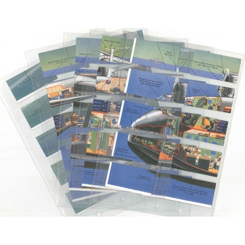 1072 - Cigarette Cards; Ardath; 1938 Empire Flying Boat full set of 48 (sectional), v.f., cat.£75.... 