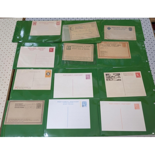 1531 - Finland; Postal Stationery; approx. 1875-1960s small colln. of unused postcards in small album, inc.... 