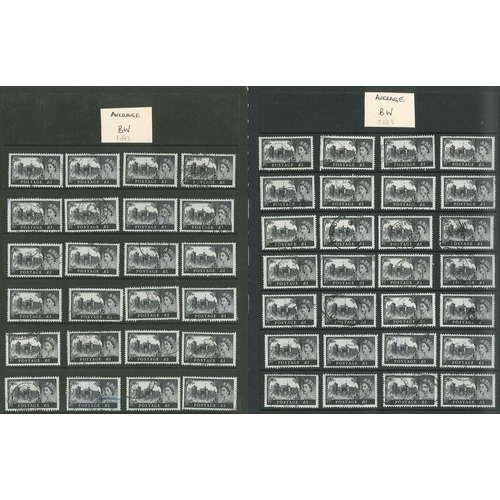 318 - UK; 1959-69 Bradbury Wilkinson Castles £1 - 138 used single examples, sorted by quality. Also anothe... 